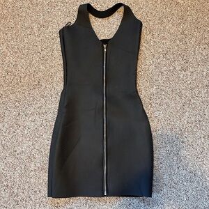 Neoprene rubber dress